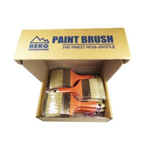 BERG Natural Hair Paint Brush BG 33829 12 pieces box D 6