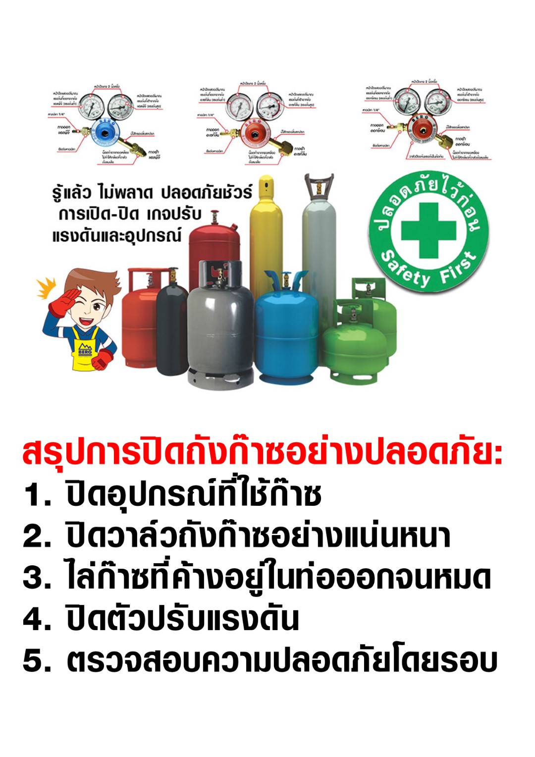 สรุปปิด-ถังแก๊ส-อย่างปลอดภัย เกจวัดแรงดัน
